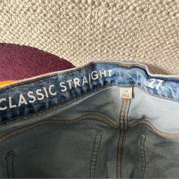 J. Crew High Rise 90s Classic Straight Leg Jeans Size 27 #BF691 - Picture 7 of 8